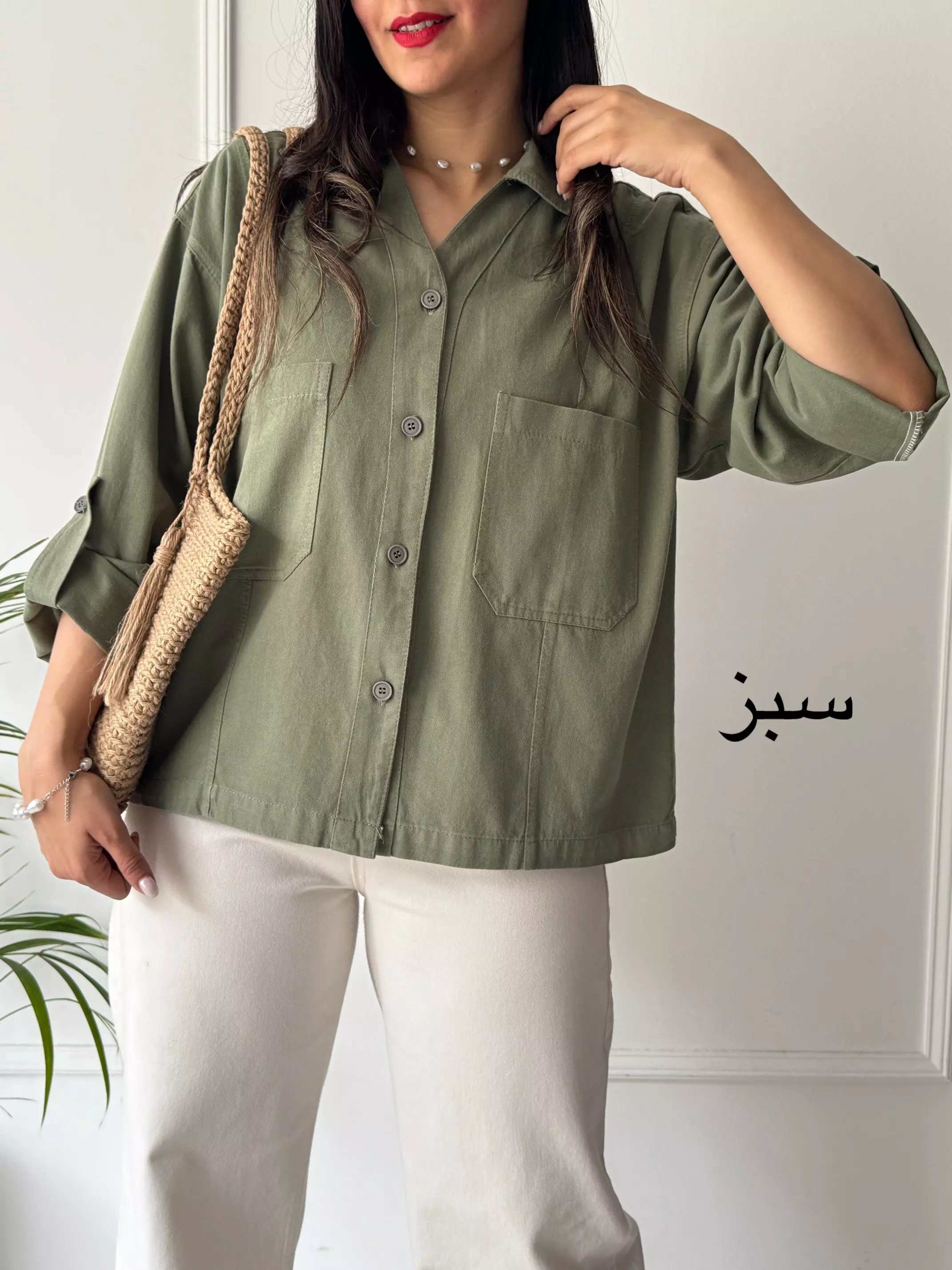 مانتو کتان ژینا